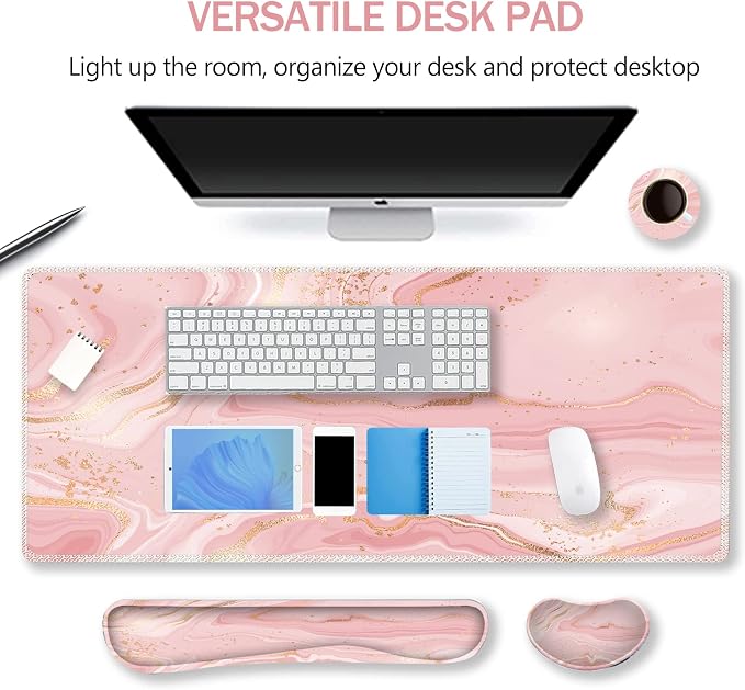 Pink Gold Marble