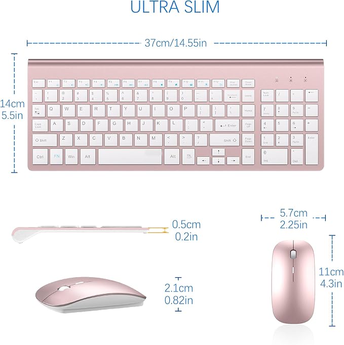 Rose Gold White