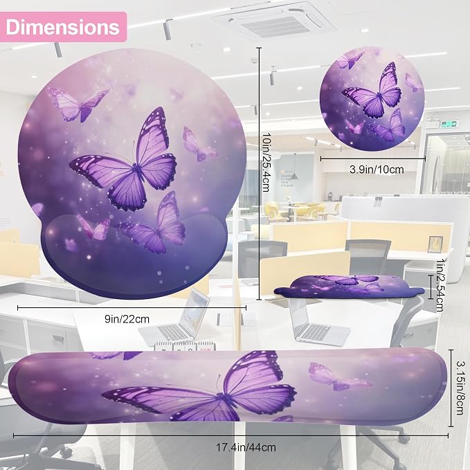 Butterfly Purple Sparkling