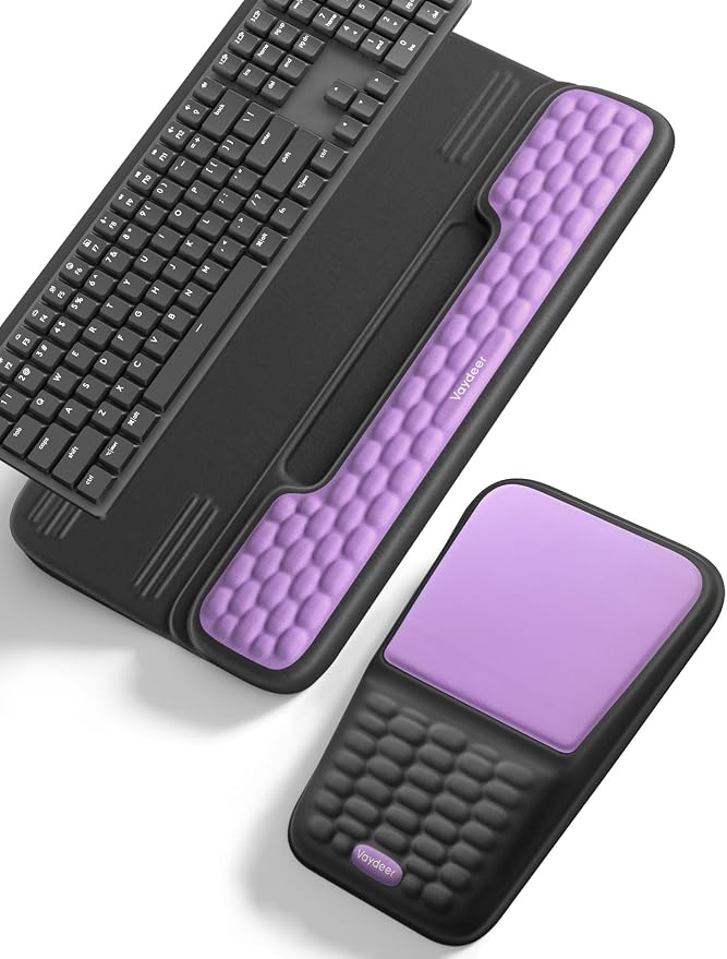 Purple and Black