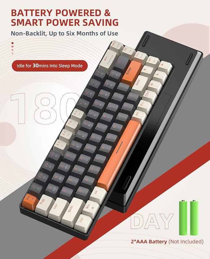 Grey & Orange/Blue Switch