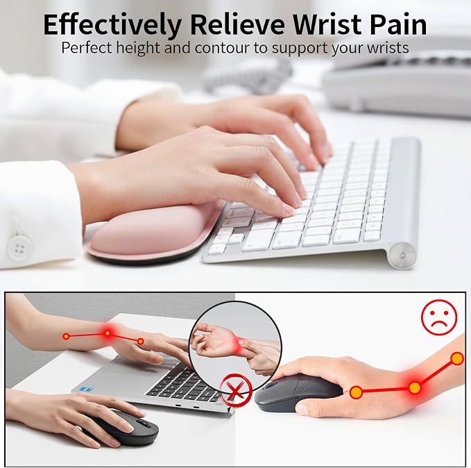Pink - 2 Wrist Rest