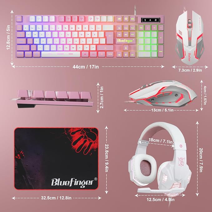 Pink & White
