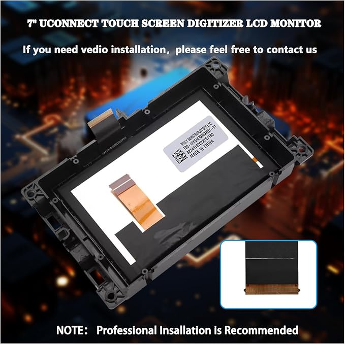 7 Jeep LCD with Bracket