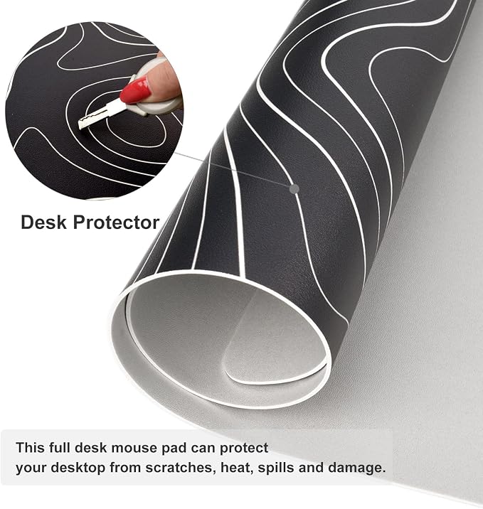 Black Topographic