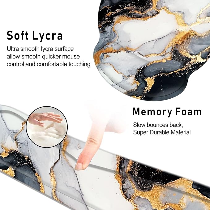 Black Gold Marble