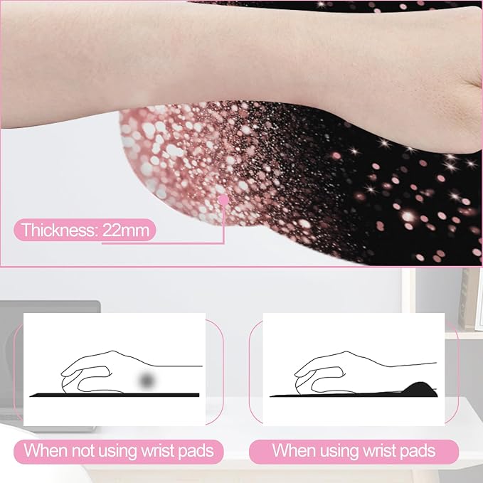 Rose Gold Glitter