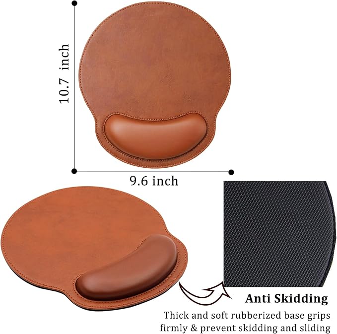D (Silver-Round with Wrist Rest)