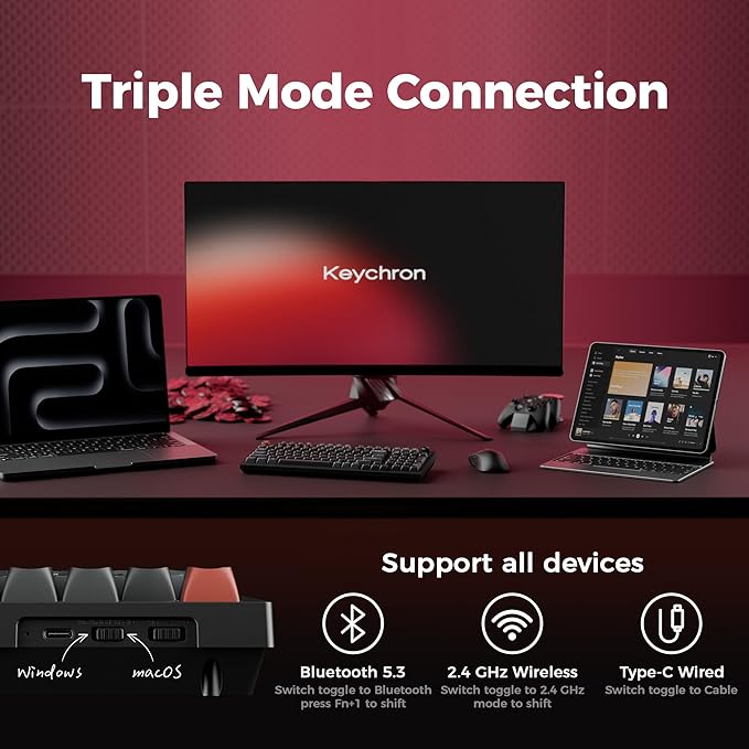 Keychron Silk POM Switch - Red