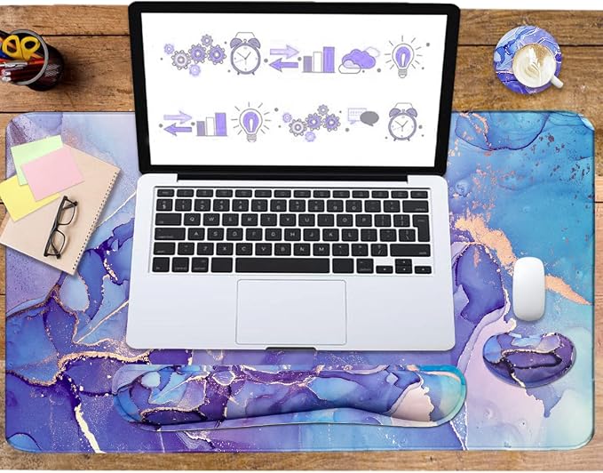 Purple Blue Marble