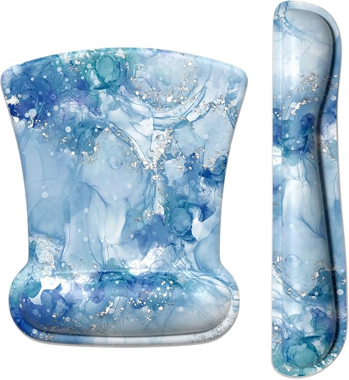 Blue Abstract Marble