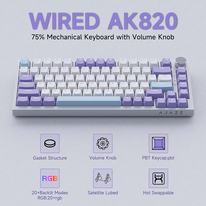 Purple White