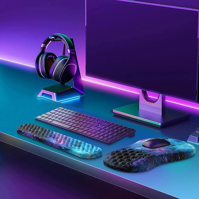 Galaxy Purple Blue Space