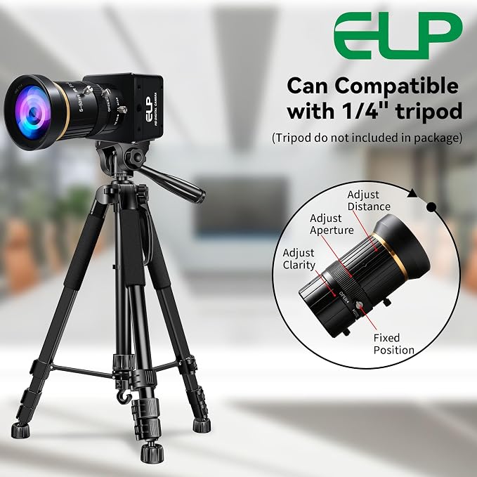 5-50mm 10X zoom lens