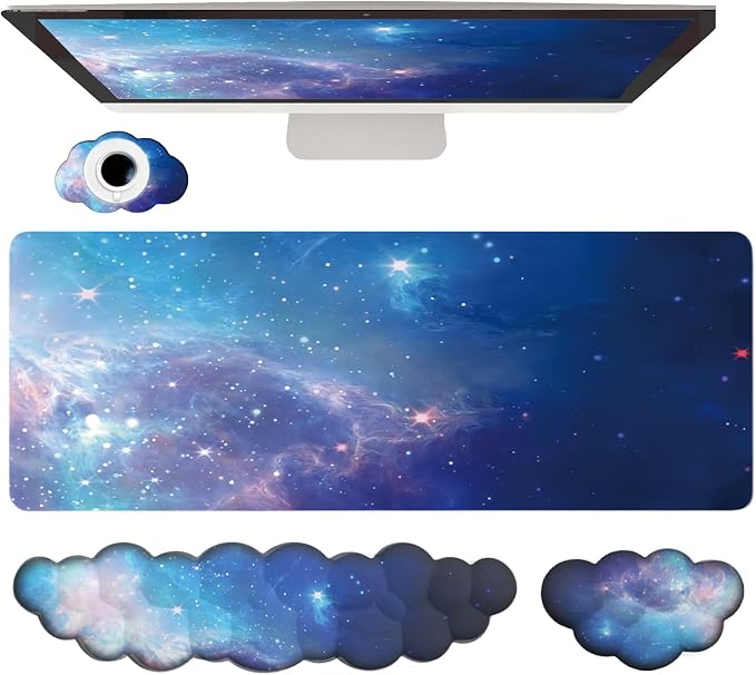 4pcs Blue Galaxy