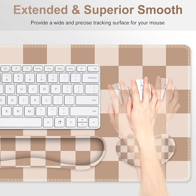 Beige Khaki Checkered