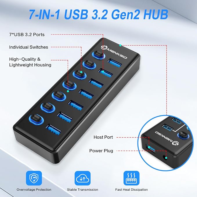 USB3.2-7-Port