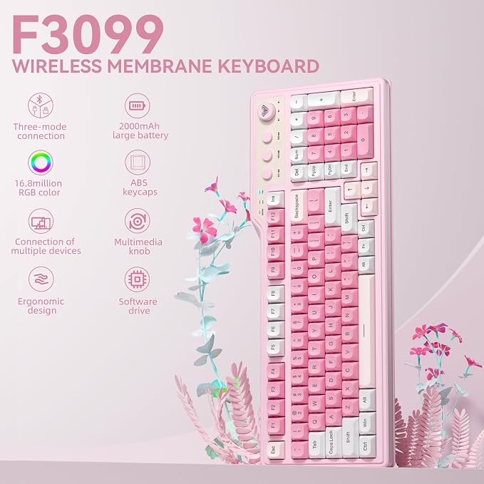 White & Pink