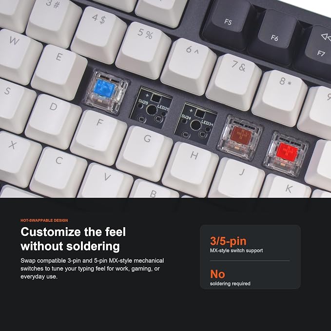 Hot-swap Gateron G Pro Red Switch