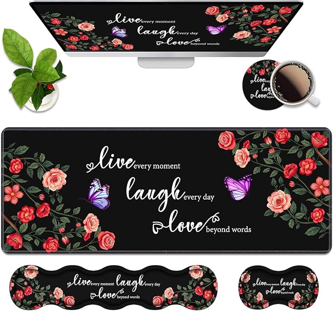 Floral Quotes Live Laugh Love