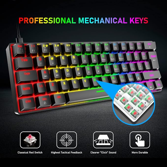 black/red switch