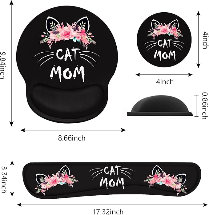 Cat Mom Floral