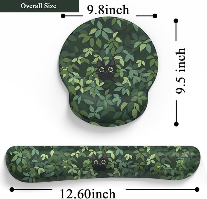Cute Black Cat in Grass