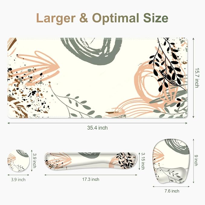 Modern Boho Leaves