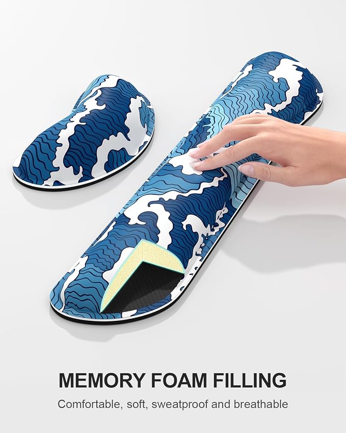 Blue Japanese Wave
