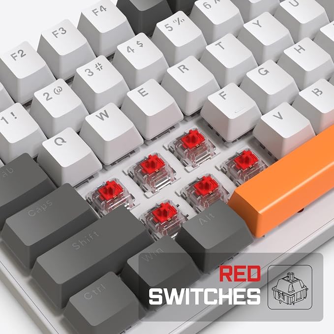 White-Red Switch&Mouse