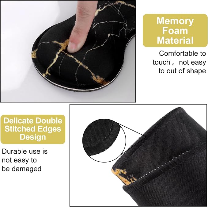 Black Gold Marble