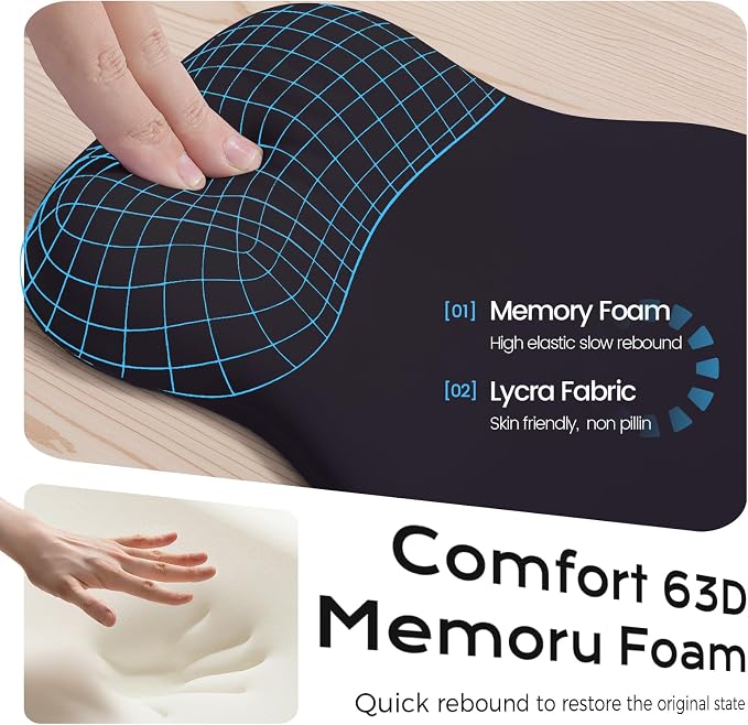 black mouse pad