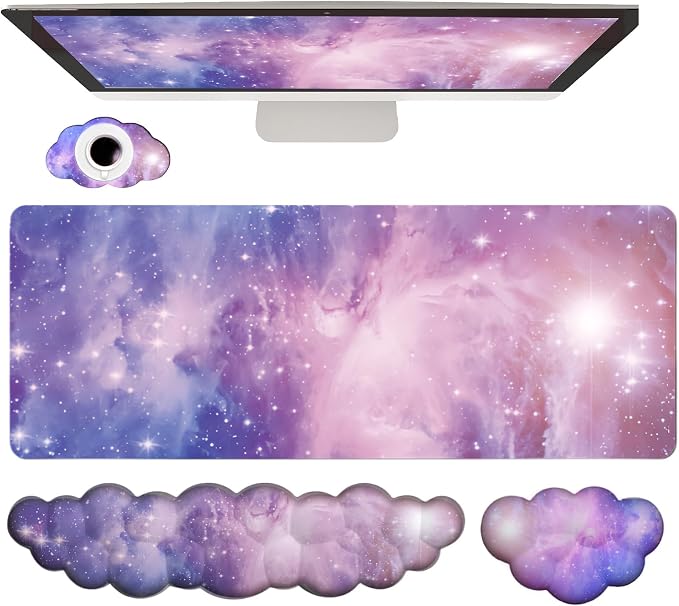 4pcs Purple Galaxy