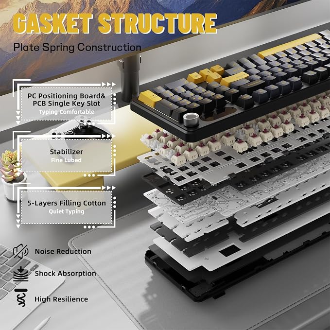 Black/Yellow