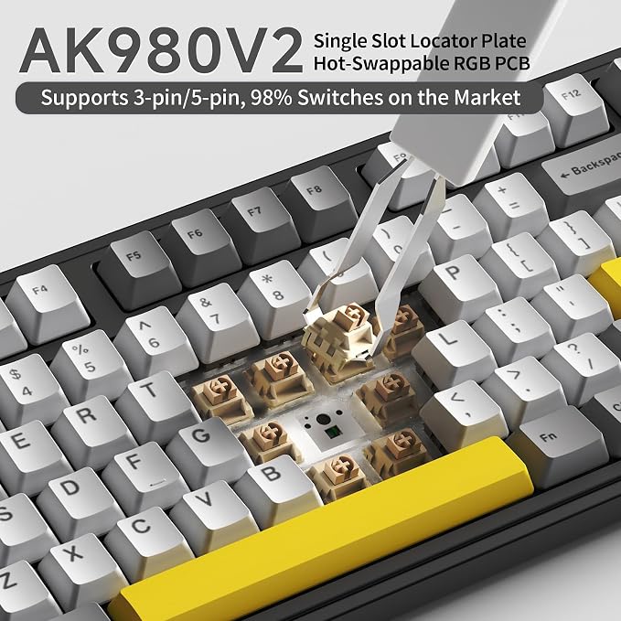 AK980 Grey Yellow