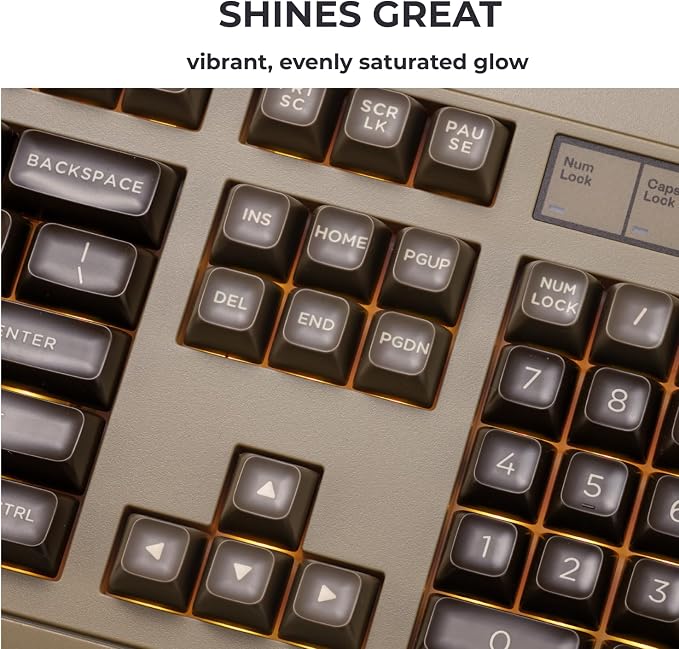 104 Keys-Brown