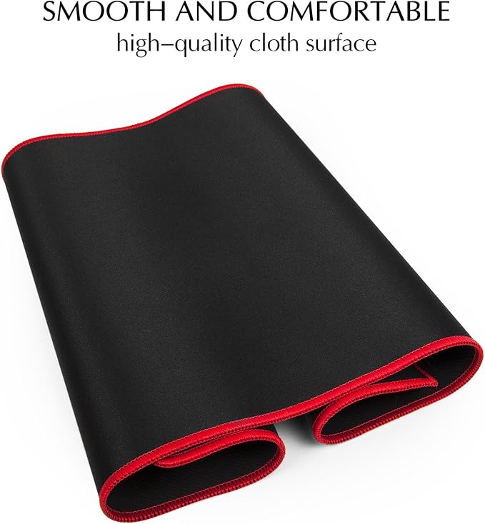 Red Stitched Edges