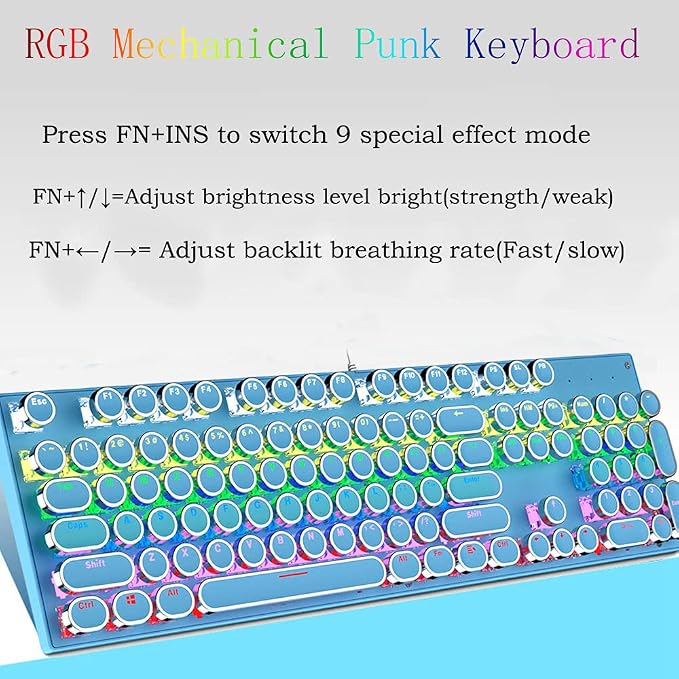 104 key blue