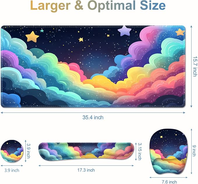 Colorful Clouds Starry Night