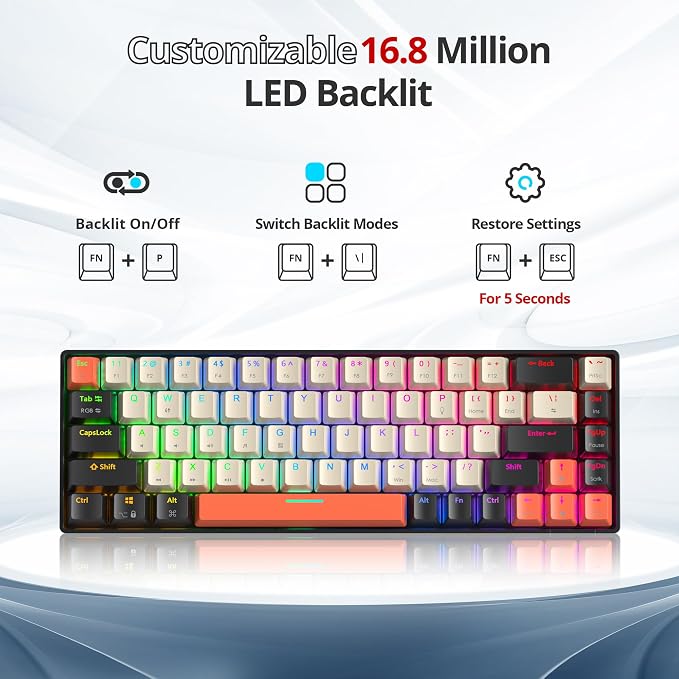 68 Carbon/Red Switch