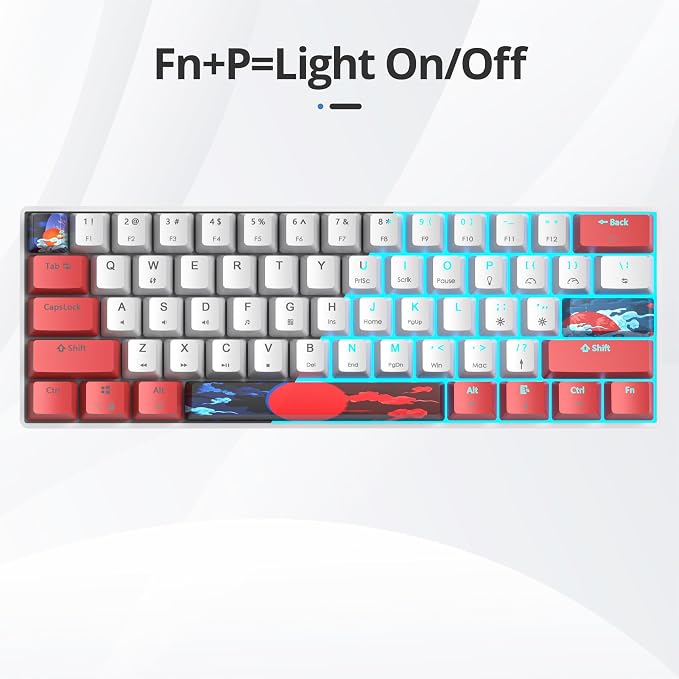 61 Red White