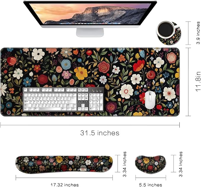 Red Florals