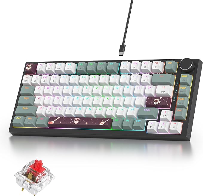 82 Green White/Red Switch