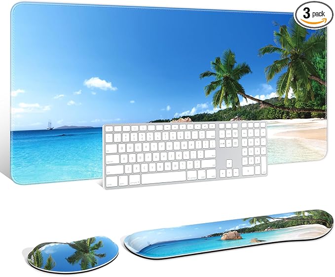 Beach and Coconut Trees