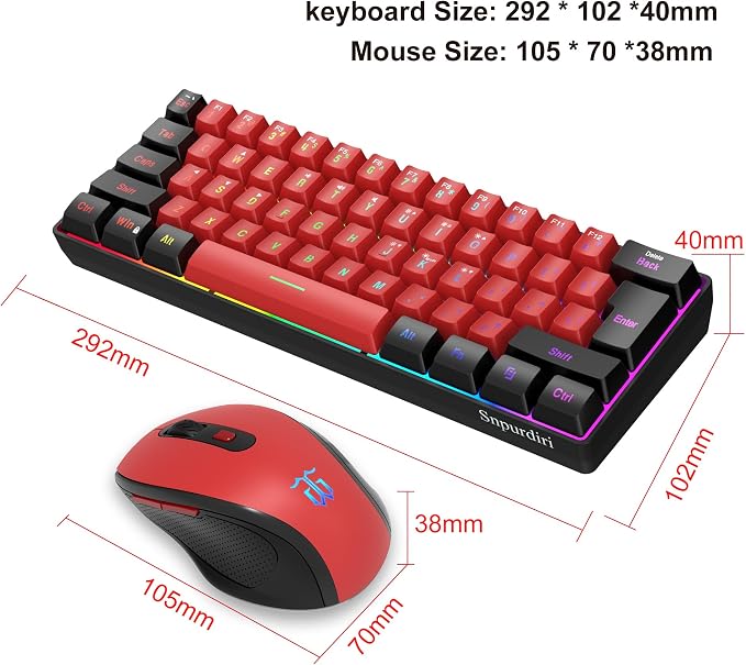 Black Red Combo