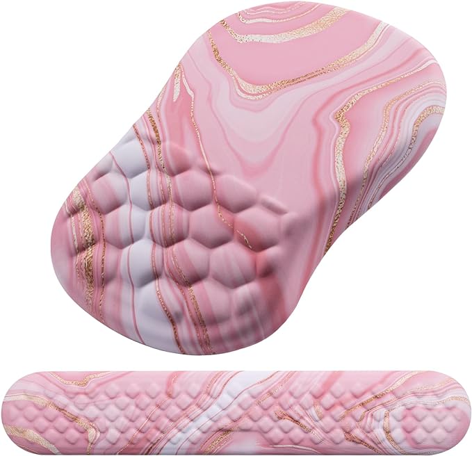 Rose Gold Pink Marble