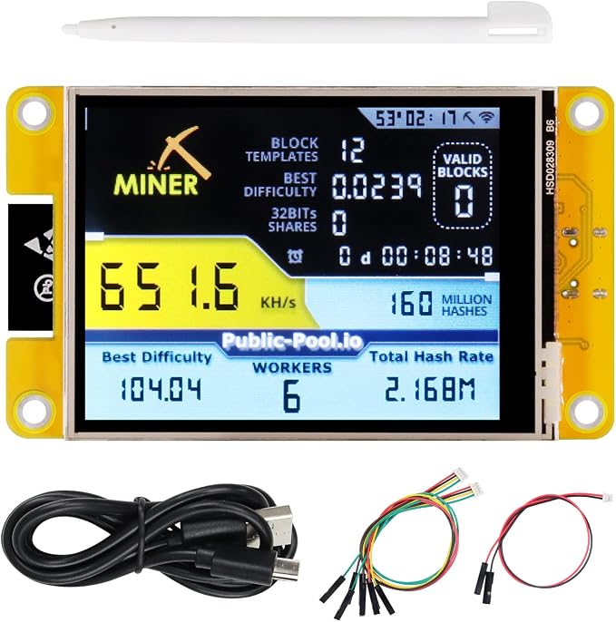 2.8 Inch ILI9341 TN Touch