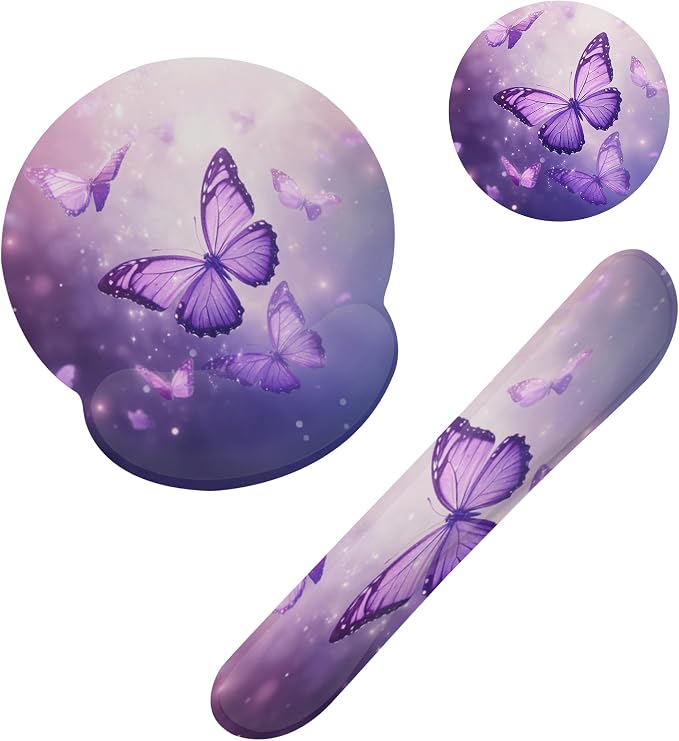 Butterfly Purple Sparkling