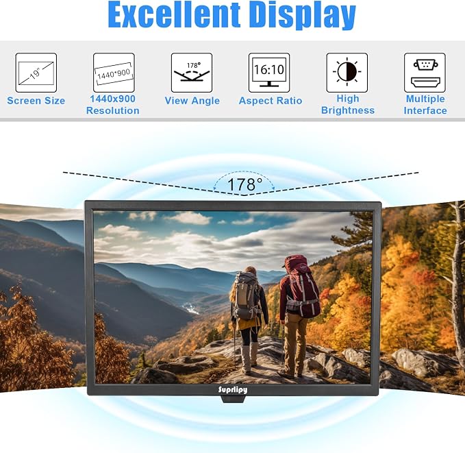 19.5 Inch 1440x900 Touch Screen
