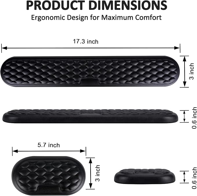 Black Wrist Rest